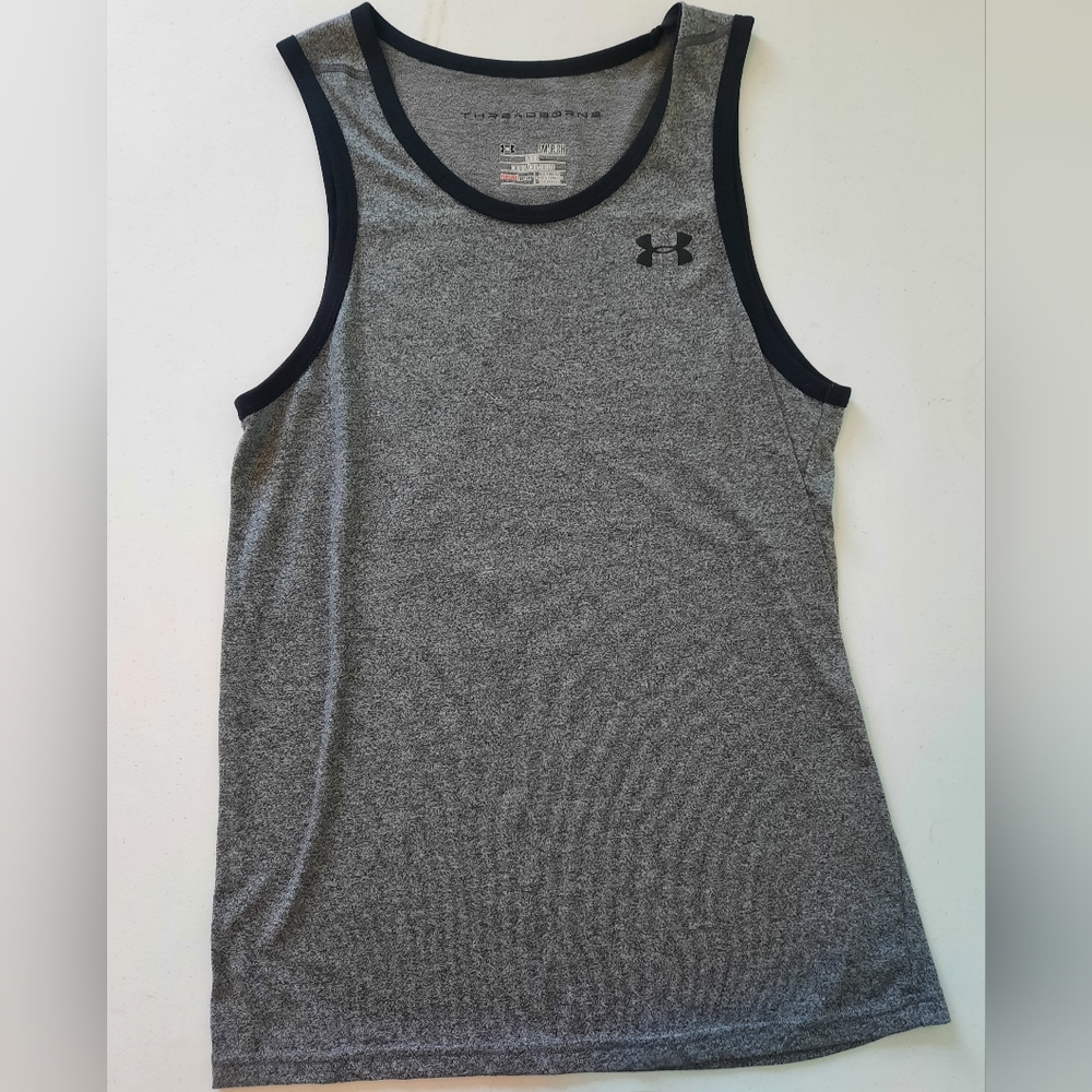 Under Armour Heather Gray Athletic Tank